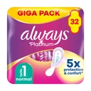 Always Platinum - Serviettes Hygiéniques Normal Plus GP - 32 unités image 0