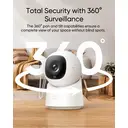eufy C220 2K Indoor Camera Surveillance Camera with Resolution 360° Rotation Tilt Wired Indoor Surveillance Cam with Wi-Fi AI Human Detection image 2