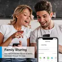 Antela WLAN-Smart-Steckdose, Smart-Home-WLAN-Steckdose kompatibel mit Alexa, Google Assistant, Stromverbrauchsmessung, Sprachsteuerung, App-Fernsteuerung, Zeitplan, 2,4 GHz, 16 A, 2 Stück image 6