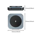Rexsun 3 in 1 Foldable Magnetic Wireless Charger for MagSafe, Travel Fast Charging Station Stand for iPhone 16/15/14/13/12 Series, AirPods Pro/4/3/2 & Apple Watch, T11, Black image 9