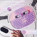 STYLPRO Wavelength Pro 5-in-1 LED Face & Neck Mask, Multi-Light LED Therapy, 11 Modes, Rechargeable, Adjustable Fit, Multi-Use, Top Gift Picks image 4