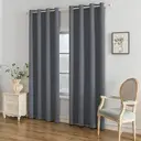 Rideaux occultants YSTYLE pour chambre et salon - Ensemble de 2 panneaux de rideaux isolants thermiques, 140x240 CM, LUAN, gris foncé image 6