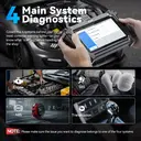 XTOOL D5 Car Code Reader and Reset Tool, Engine ABS SRS Transmission Car Diagnostic Tool with EPB Service, ABS Bleed, Throttle Relearn, Clear Check Engine Light Code Reader with 10 Resets, Free Update image 1