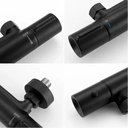 Mitigeur thermostatique bain-douche avec bouton de sécurité 38 °C image 4