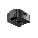 ULANZI PK-11 Pocket 3 Charging Adapter Base for DJI Osmo Pocket 3/Xtra Muse, Type-C Full-Function Port with 1/4 Screw Hole, Compatibility for Osmo Pocket 3, Black image 2