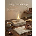 Yeelight Tragbare dimmbare Candela Lampe – Wiederaufladbares 1800K Warmweiß LED Ambiente Licht für gemütliche Innen-/Außenbeleuchtung in der Nacht image 1