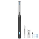 Sunluxy Ear Wax Removal Tool with Camera, 10MP HD, 7 Kits, 6 LED Lights, Soft Silicone Tips, IPX5 Waterproof, Type-C Rechargeable, Compatible with iOS & Android – H1, Black image 0