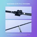 Yeelight Obsid RGBIC Light Strip – Smart RGBIC LED Ambient & Mood Lighting for Room, TV Backlight, Desk & Gaming Setup image 2