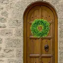 24 Inch Large Boxwood Wreath-1pcs image 8