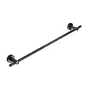 Croydex Epsom Flexi-Fix Towel Rail - Black image 1