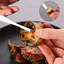 BJ Set d’ustensiles pour manger le crabe - 3 pièces (Casse-crabe et cuillère à crabe) image 7