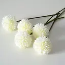 Wei's Moment 6Pcs Artificial
Flowers Artificial Hydrangea Decoration for Wedding Vase White image 2