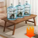 CHZIMADE 1PC Bamboo Folding Coffee Table Tea Picnic Table Foldable Low Table Japanese Style image 6