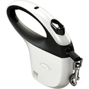 Flexi One - Laisse blanc/noir - 5 m - Pour chiens jusqu'à 30 kg image 1