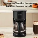 ochama Cafetière filtre goutte à goutte - Noir image 2