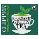 Clipper Organic Pure green Tea 80 Unbleached Bags 160g image 1