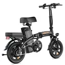 URLIFE F1L adult E-bike 250W 48V 7.5Ah battery Foldable Electric Bike,14-inch All-terrain fat tire E-Mountain bike URLIFE F1L image 4