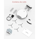 LEFANT N1 Aspirateur robot avec télécommande, silencieux, auto-recharge, puissance d’aspiration de 4500 Pa, recharge automatique, version sans Wi-Fi, idéal pour les poils d’animaux sur sols durs et tapis image 7