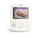 PHILIPS SCD882/26 - Babyphone vidéo avec caméra, blanc, fonction retransmission vocale, mode ECO image 2
