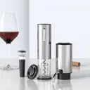 Cuisync Electric Wine Opener Gift Set With Aerator, Vacuum Stoppers, Foil Cutter - 4-in-1 Rechargeable Bottle Opener for Wine Lovers image 5