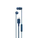 Sony IER-EX15C USB-C Wired Earbuds (Blue) image 1