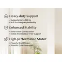 FLEXISPOT Elektrische Relaxstoel met Verstelbare Rugleuning – Verstelbare TV-stoel, Fauteuil met Ligfunctie, 105°–155° Verstelbare Rugleuning – Ergonomische Relaxfauteuil, Khaki image 4