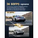 New DDPAI Z90Pro 4K+2K Dual Dash Cam Sony STARVIS 2 IMX678 HDR Car DVR ADAS Voice Control Parking Mode WiFi Built-in 64GB eMMC-2 Channel image 6