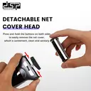 DSP 3 in 1 Electric Shaver Set for Men: Wet & Dry Waterproof Shaver, Nose Trimmer, and Beard Trimmer image 2