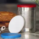 Chef Aid Standard Tin Can Covers, Set of 3 Can Covers, Perfect for sealing and keep remaining content fresh after being opened, Ideal for use with Pet Food image 1