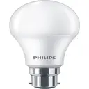 Philips Light Bulb LED Globe Frosted Bayonet B22 Warm White 75W Non-Dimmable image 1