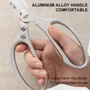 ZHANG XIAOQUAN Ciseaux de cuisine polyvalents à manche unique en acier inoxydable 40Cr13 image 6