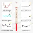 WRITECH Arts Sign Brush Pen 12 Assorted Vibrant Colors image 4