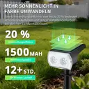 VIVREAL Solarstrahler mit 48 LEDs, RGB-Typ, 2er-Pack, ABS, CPD-10, Neujahr-Angebot, Top-Geschenkideen image 3