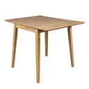 Dining Table Hanover Rectangle Extendable Drop Leaf Oak 76x61-97cm image 2