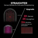 Tymo Ionic Plus Ionic Straightening Brush, 200% Denser Bristles, 16 Temperature Settings, Millions of Negative Ions to Tame Flyaways, Dual Voltage Portable Straightening Tool, Suitable for Fine to Thick Hair, Black,Top Gift Picks image 3