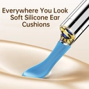 Sunluxy Ear Wax Removal Tool with 8MP Camera and 7 Kits, 6 LED Lights, Soft Silicone Tips, IPX5 Waterproof, Type-C Rechargeable, Compatible with iOS & Android – P6X, White image 5