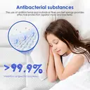 Lexzurn Matelas orthopédique à ressorts 7 zones - 140 x 190 x 22 cm image 4