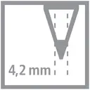 STABILO EASYcolors Coffret de 12 crayons de couleur ergonomiques pour gaucher avec taille-crayon image 9