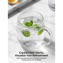 Ju7cer Tasse en verre 300 ml - Transparent image 1