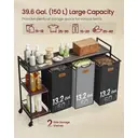 VASAGLE Laundry Basket, 117*33*80.5 cm image 1