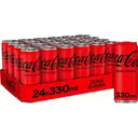 Coca-Cola Zero Sugar Frisdrank - 24 x 330 ml image 0