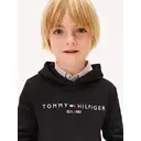 Tommy Hilfiger Sweat à capuche essentiel enfant unisexe noir - 12 ans image 2