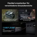 DJI Power 1000 V2 tragbare Powerstation, 1024 Wh, 2600 W Solargenerator, LiFePO4-Akku, kompakte Größe, Schnellladung in 37 min von 0 % auf 80 % für Camping, Zuhause und Wohnmobile image 6