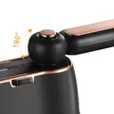 RAF Fer à repasser vapeur portable 1000 W, poignée pivotante à 180°, réservoir d’eau de 120 ml, vapeur verticale et continue, fer de voyage compact pour le repassage des vêtements image 6