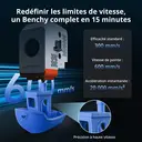 ANYCUBICxJOYBUY Imprimantes 3D Kobra S1 Combo 250*250*250 mm Vitesse d'impression jusqu'à 600 mm/s image 7