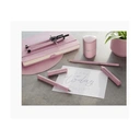Faber-Castell Grip 2001 Coffret avec 3 crayons, 1 gomme et 1 taille-crayon - Rose image 2