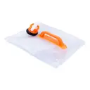 Milestone Camping Water Carrier with Tap Collapsible Clear 15L image 2