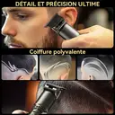 Tondeuse à cheveux électrique professionnelle ENCHEN GoldStone 1 pour hommes, légère, silencieuse, avec réglage de la longueur de coupe, 1 pièce. image 1