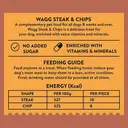 Wagg Dog Treats Steak & Chips 125g, White for All Dogs 8 Weeks and Over image 2