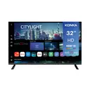 Konka Smart TV DLED 32 pouces (80 cm) - HD 720p, webOS Hub, HDR10, Dolby Audio, Airplay, LG Channels, WiFi, Bluetooth, HDMI eARC, Tuner DVB-T/T2/C/S/S2, Classe énergétique E, KDG32YR682ANTS image 1
